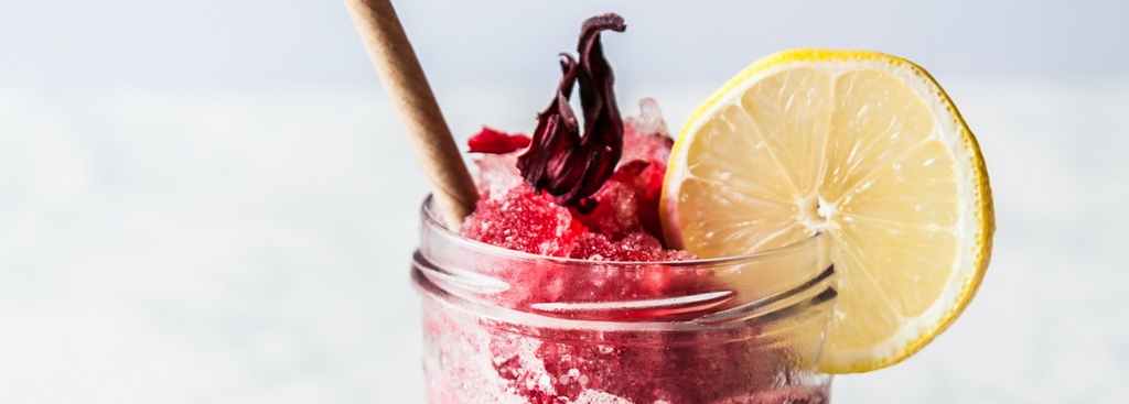 Fresh Grapefruit Juice with Grapes & Hibiscus - FOODHEAL